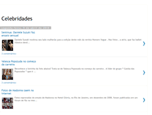 Tablet Screenshot of celebridadesecelebridades.blogspot.com