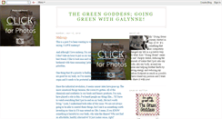 Desktop Screenshot of goinggreenwithg.blogspot.com