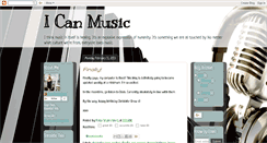 Desktop Screenshot of i-can-music.blogspot.com