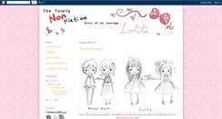Desktop Screenshot of nonfictionlifeofalolita.blogspot.com