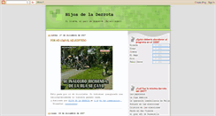 Desktop Screenshot of hijosdeladerrota.blogspot.com