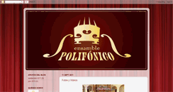 Desktop Screenshot of ensamblepolifonico.blogspot.com