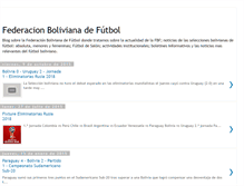 Tablet Screenshot of federacionfutbolboliviano.blogspot.com