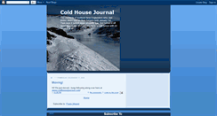 Desktop Screenshot of coldhousejournal.blogspot.com