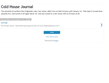Tablet Screenshot of coldhousejournal.blogspot.com