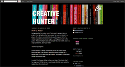 Desktop Screenshot of creative-hunter.blogspot.com
