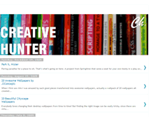 Tablet Screenshot of creative-hunter.blogspot.com
