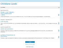 Tablet Screenshot of christianelarabi.blogspot.com