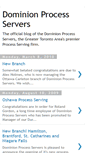 Mobile Screenshot of dominionprocessservers.blogspot.com