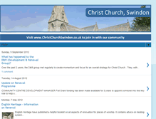 Tablet Screenshot of christchurchrenewal.blogspot.com