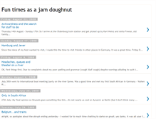 Tablet Screenshot of jamdoughnutdays.blogspot.com