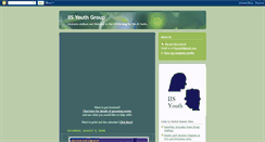 Desktop Screenshot of iisyouth.blogspot.com