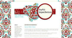 Desktop Screenshot of joyfulimperfection.blogspot.com