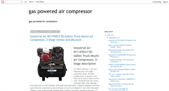 Desktop Screenshot of bestgaspoweredaircompressor.blogspot.com