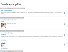 Tablet Screenshot of fica-dica.blogspot.com