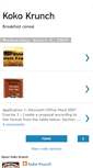 Mobile Screenshot of cococrunchy.blogspot.com