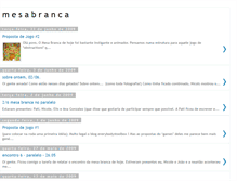 Tablet Screenshot of blogmesabranca.blogspot.com