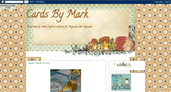 Desktop Screenshot of cardsbymark.blogspot.com