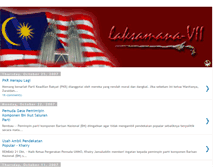 Tablet Screenshot of laksamanavii.blogspot.com