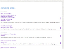 Tablet Screenshot of camping-shops.blogspot.com