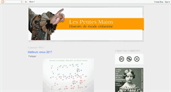 Desktop Screenshot of les8petites8mains.blogspot.com