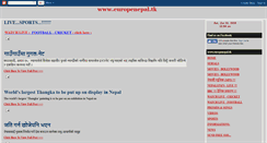 Desktop Screenshot of europenepal.blogspot.com