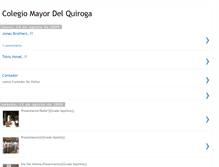 Tablet Screenshot of colegiomayordelquiroga.blogspot.com