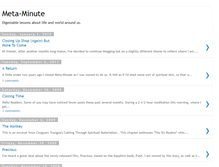 Tablet Screenshot of metaminute.blogspot.com