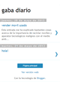 Mobile Screenshot of gabadiario.blogspot.com