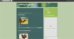 Desktop Screenshot of learnphoto.blogspot.com