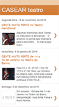 Mobile Screenshot of casearteatro.blogspot.com