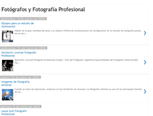 Tablet Screenshot of fotografosyfotografia.blogspot.com