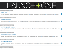 Tablet Screenshot of launchplusone.blogspot.com