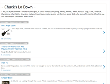 Tablet Screenshot of chuckslodown.blogspot.com