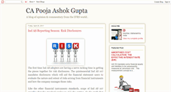 Desktop Screenshot of capoojagupta.blogspot.com