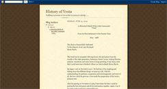 Desktop Screenshot of historyofvesta.blogspot.com