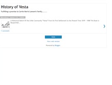 Tablet Screenshot of historyofvesta.blogspot.com