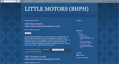 Desktop Screenshot of littlemotors.blogspot.com