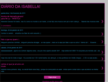 Tablet Screenshot of isabelladiario.blogspot.com