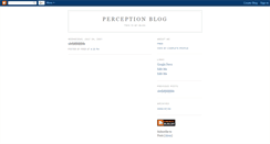 Desktop Screenshot of perception.blogspot.com