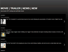 Tablet Screenshot of comingsoontrailermovie.blogspot.com