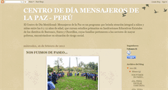 Desktop Screenshot of centrodedia-mensajerosdelapaz.blogspot.com