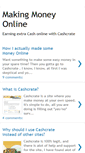 Mobile Screenshot of makeextracashwithyourfreetime.blogspot.com