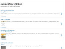 Tablet Screenshot of makeextracashwithyourfreetime.blogspot.com