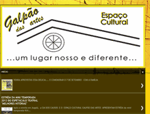 Tablet Screenshot of galpao-das-artes.blogspot.com