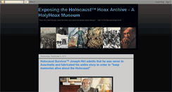 Desktop Screenshot of exposing-the-holocaust-hoax-archive.blogspot.com