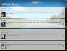 Tablet Screenshot of bollyactorss.blogspot.com