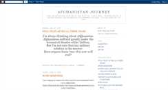 Desktop Screenshot of afghanjournal.blogspot.com