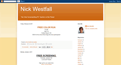 Desktop Screenshot of nickwestfall.blogspot.com