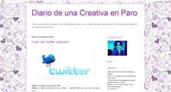 Desktop Screenshot of creativaenparo.blogspot.com